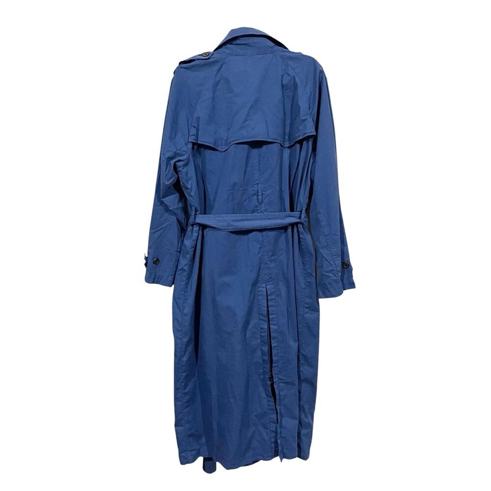 NWT Ralph Lauren Women's Cotton Belted Double Breasted Trench Coat Jacket 8 - Picture 6 of 12